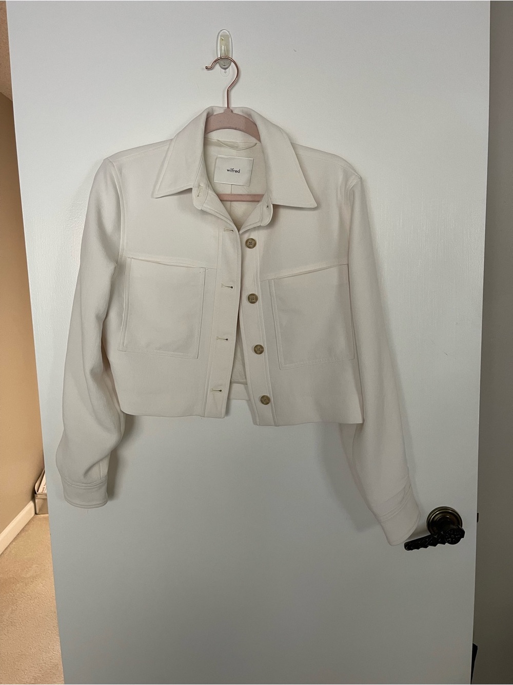 Aritzia Wilfred Little Vignette Jacket - Crepette™ in Light Birch